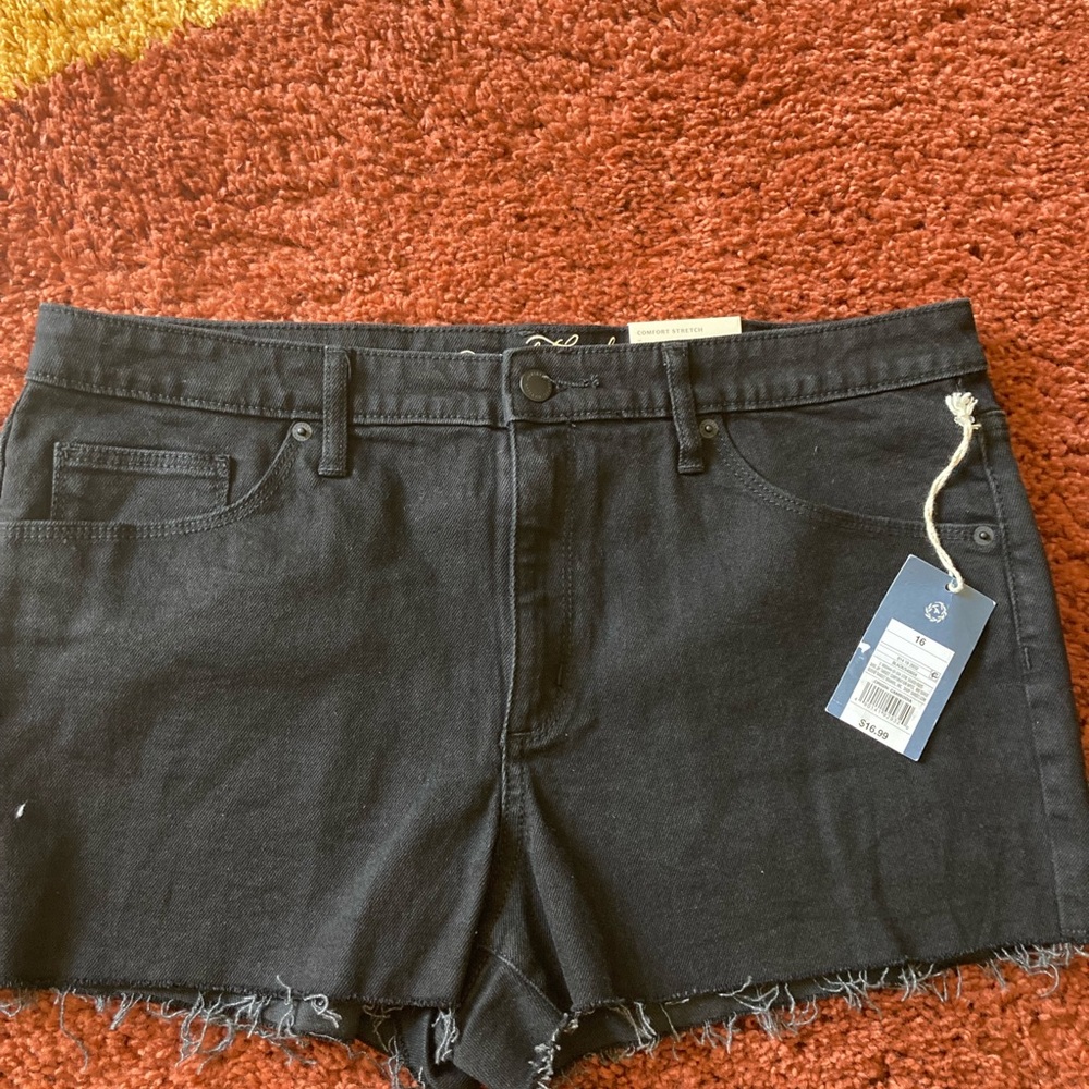 Black shorts